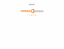 Tablet Screenshot of cipriandumitrescu.com